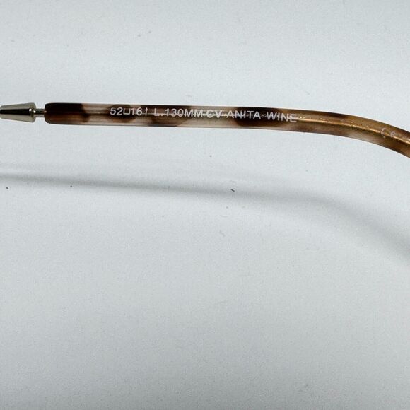 BCBGMAXAZRIA ANITA Wine Womens Rectangular Eyeglasses Frames 52-16-135 H13647 - Picture 6 of 7